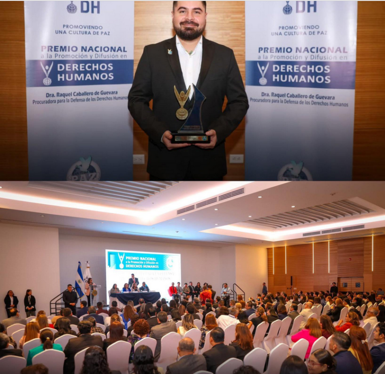 Mientras en el auditorio se aplaudía a los ganadores, en otros frentes del país y del exterior organismos internacionales denunciaban la detención y criminalización de defensores como Ruth López y otros líderes comunitarios que han cuestionado la corrupción y los abusos del régimen. Para organizaciones de la sociedad civil, esta paradoja ilustra el doble estándar del Estado: castiga a quienes documentan violaciones o protestan pacíficamente, pero eleva como “referentes” a figuras alineadas con el poder político, vaciando de contenido la idea misma de defensa de los derechos humanos.